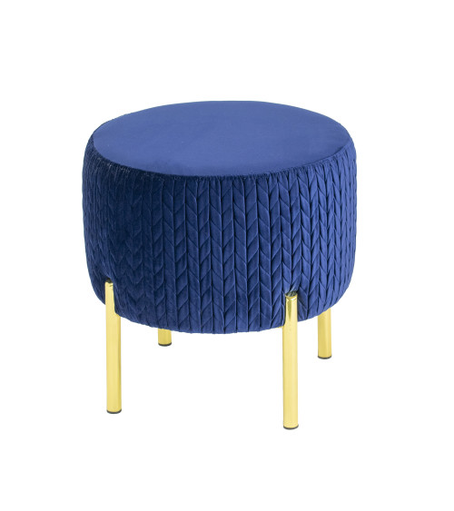 Pufa okrągła glamour GENEVA