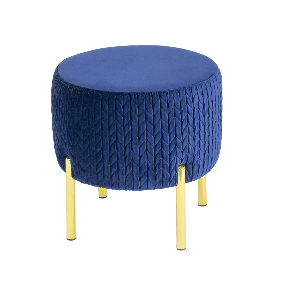 Pufa okrągła glamour GENEVA