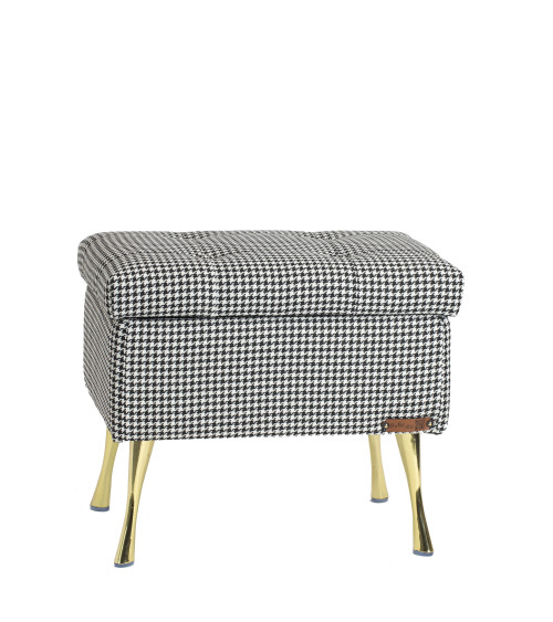 Pufa w pepitkę BRUSSELS